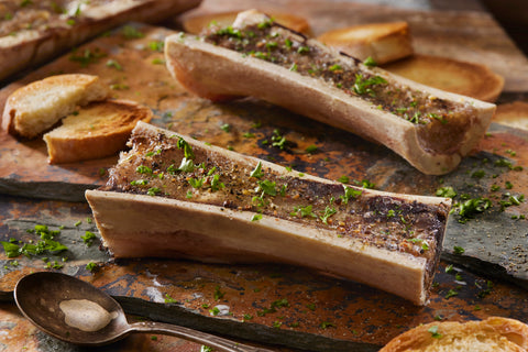 Beef Marrow Canoes